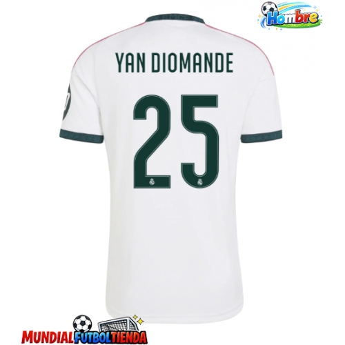 Camiseta Real Madrid Yan Diomande #25 Primera Equipación Replica 2026-27 mangas cortas